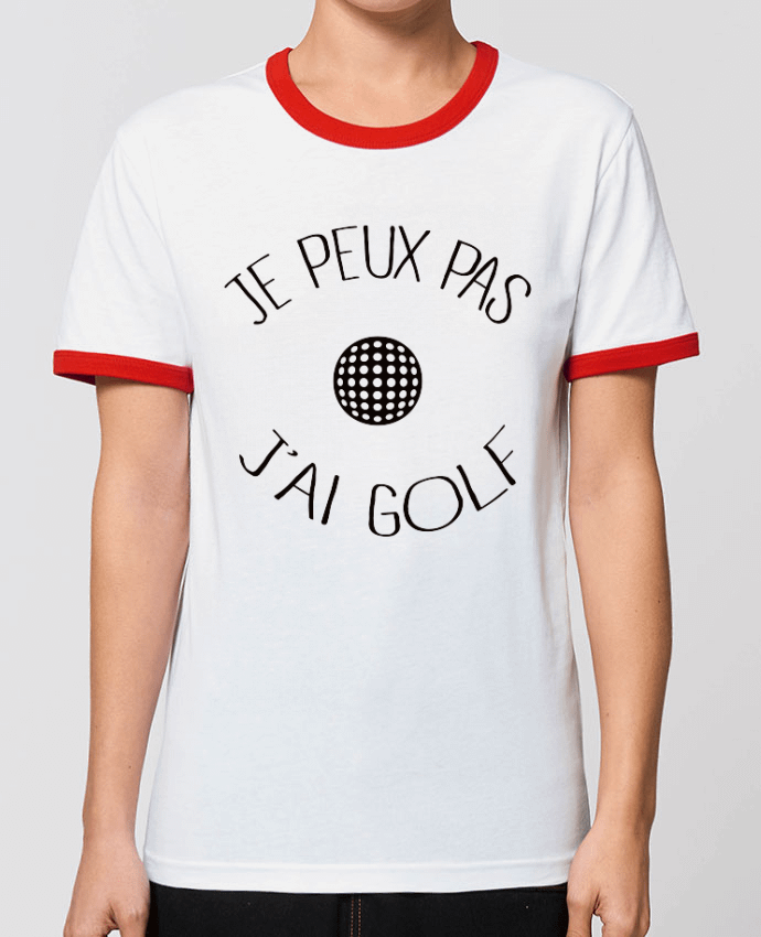 T-shirt Je peux pas j'ai golf par Freeyourshirt.com
