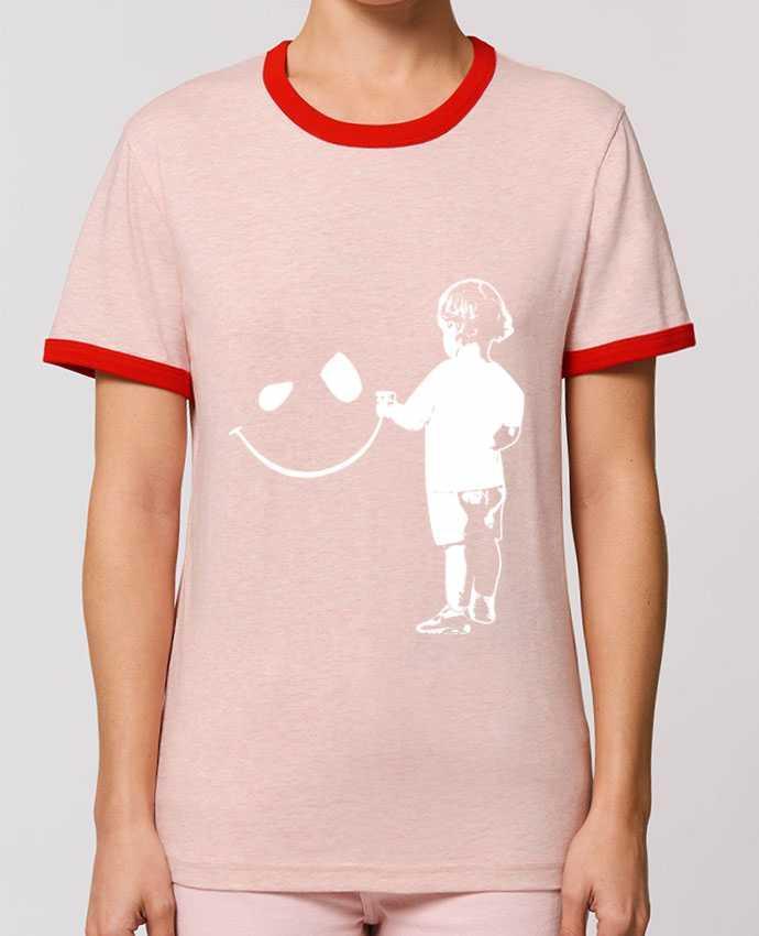 T-Shirt Contrasté Unisexe Stanley RINGER enfant por Graff4Art