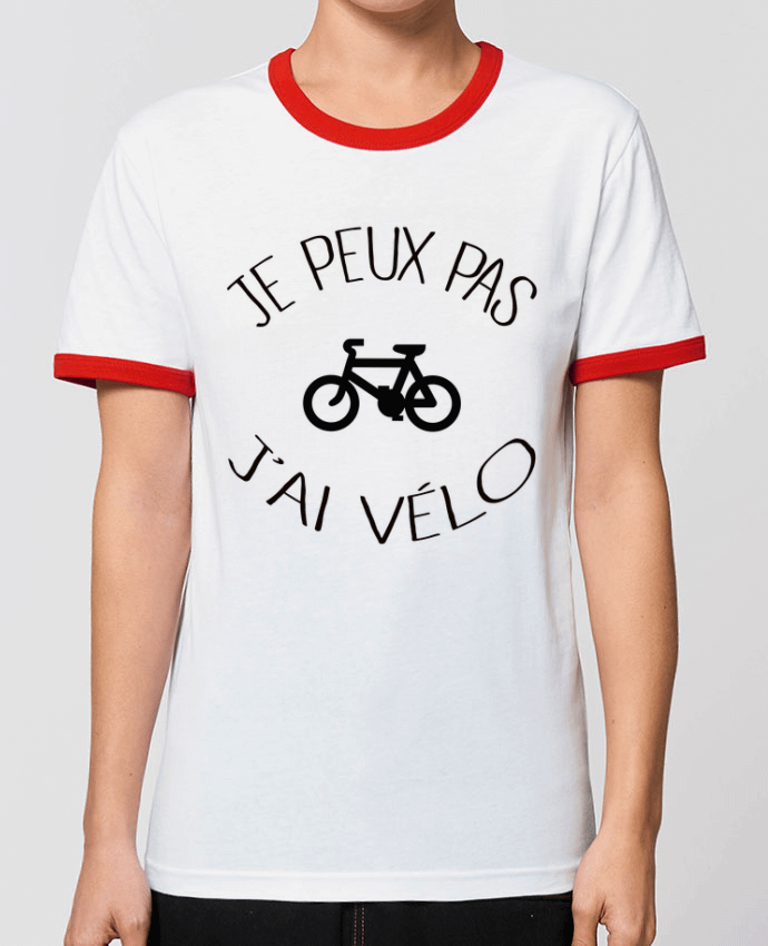 T-shirt Je peux pas j'ai vélo par Freeyourshirt.com