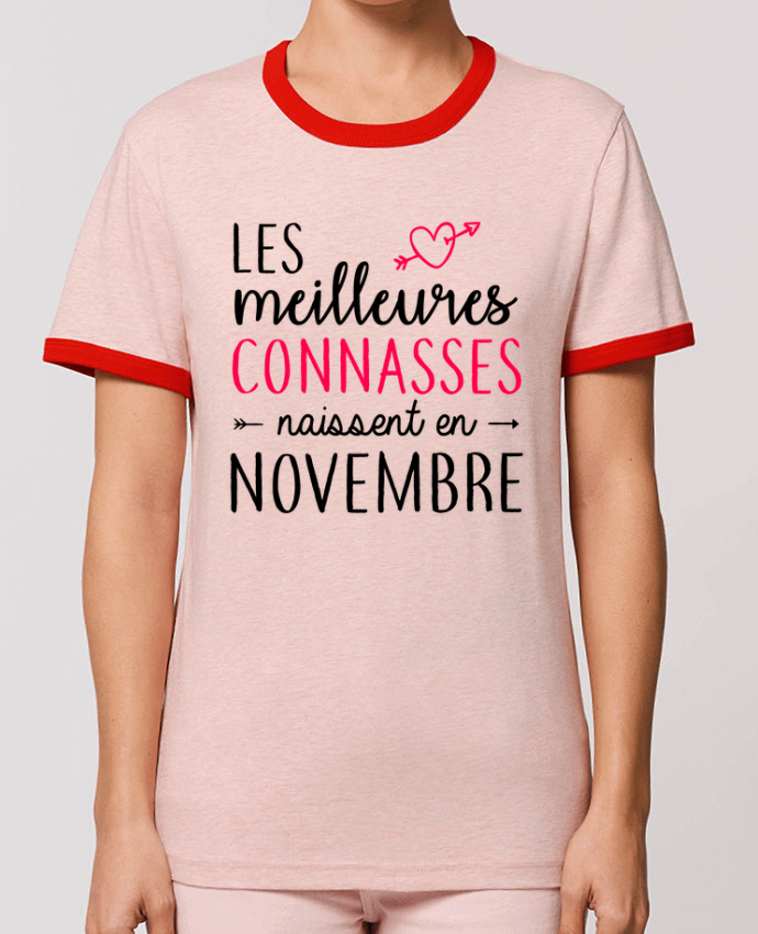 T-shirt Les meilleures connasses naissent Novembre par La boutique de Laura