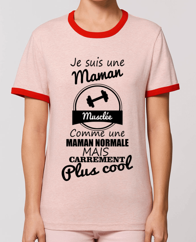 T-shirt Je suis une maman musclée comme une maman normale mais carrément plus cool par Benichan