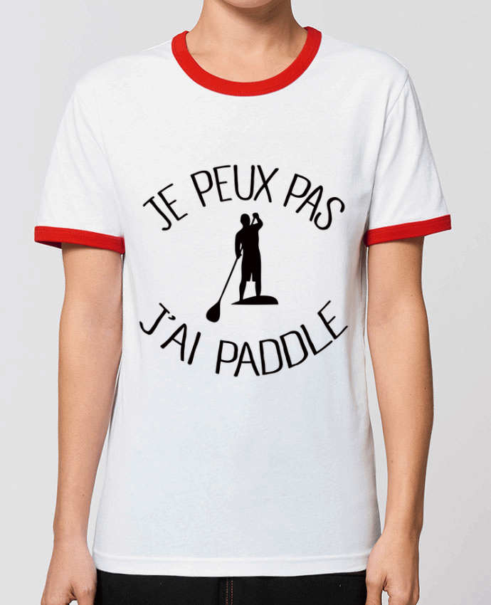 T-shirt Je peux pas j'ai Paddle par Freeyourshirt.com