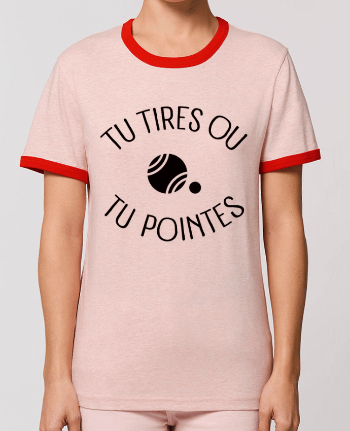 T-shirt Tu Tires Ou Tu Pointes par Freeyourshirt.com