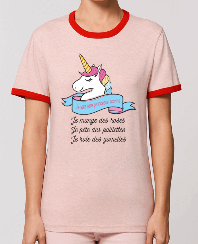 T-shirt Je suis une princesse licorne par tunetoo