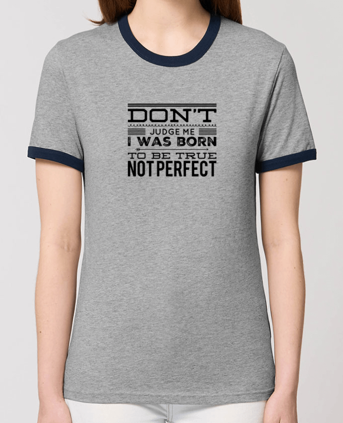 T-shirt Don't judge me par Les Caprices de Filles