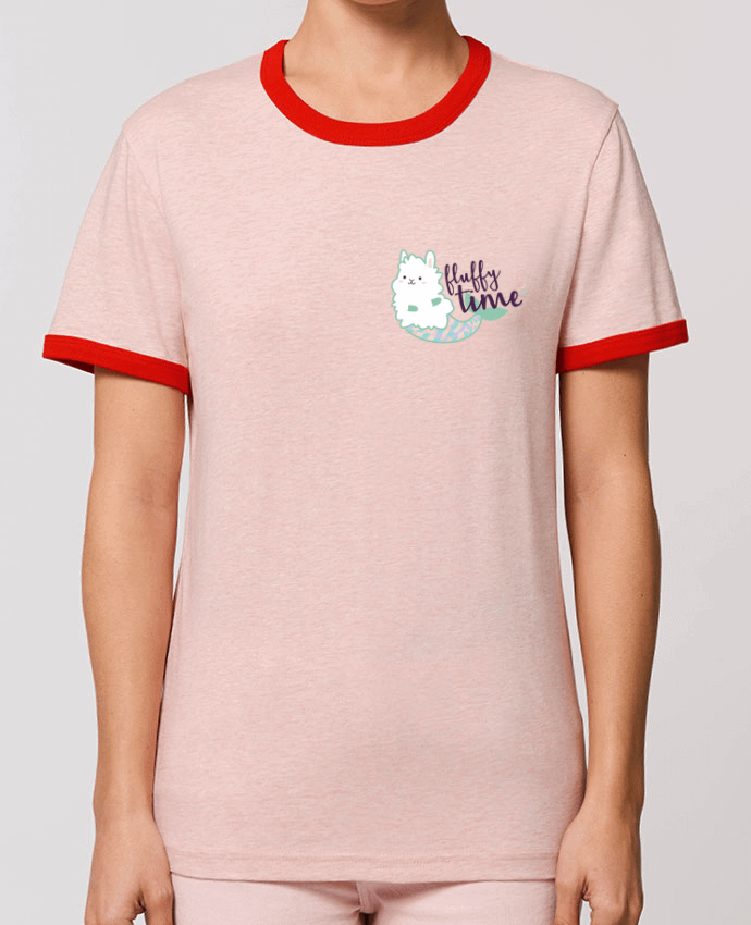 T-Shirt Contrasté Unisexe Stanley RINGER Mermaid Fluffy by Nana