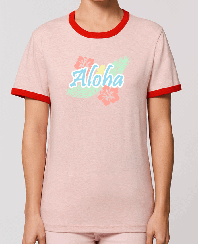 T-Shirt Contrasté Unisexe Stanley RINGER Aloha por Les Caprices de Filles