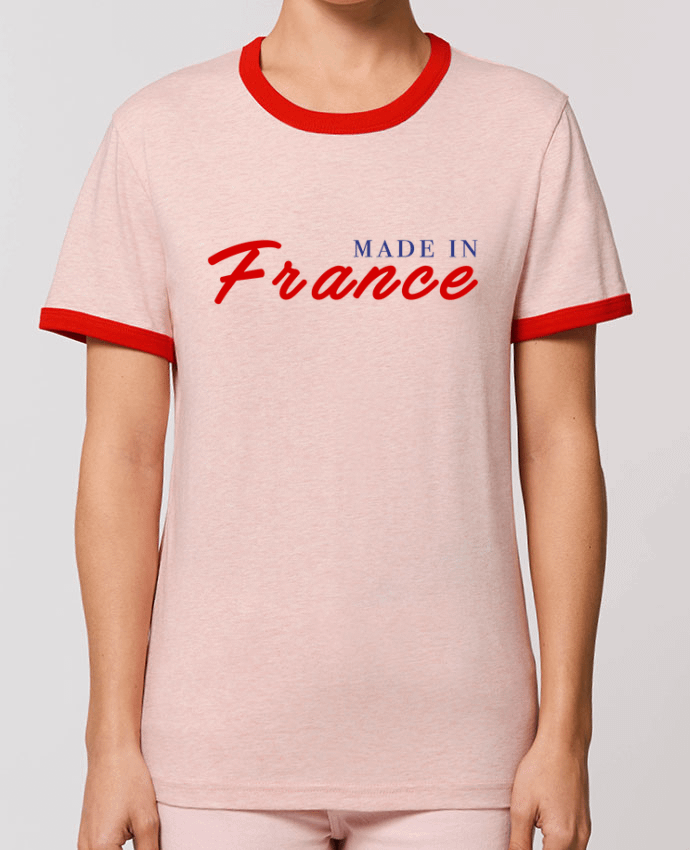 T-Shirt Contrasté Unisexe Stanley RINGER MADE IN FRANCE by Graffink
