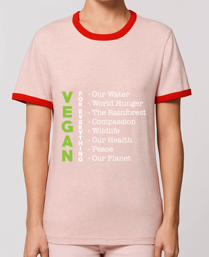 T-shirt Vegan for everything par Bichette