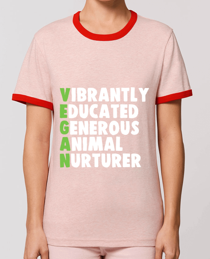 T-shirt Vegan vibrantly par Bichette