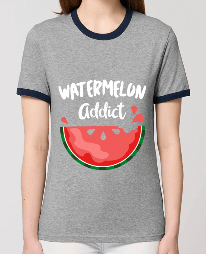 T-shirt Watermelon addict par Bichette