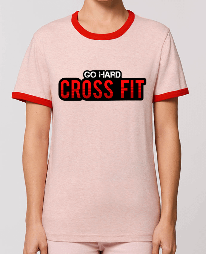 T-Shirt Contrasté Unisexe Stanley RINGER Go Hard ! Crossfit by tunetoo