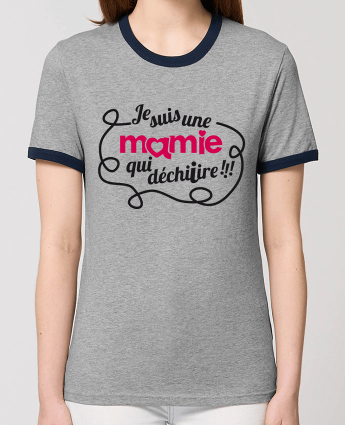 T-shirt Je suis une mamie qui déchire par GraphiCK-Kids