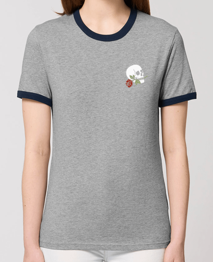 T-shirt Skull flower par Ruuud