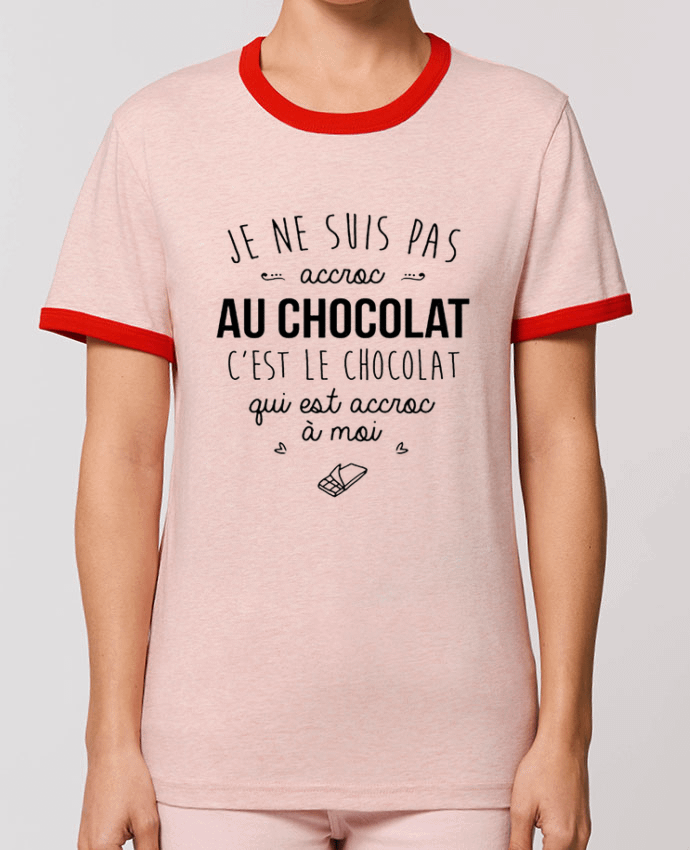 T-shirt choco addict par DesignMe