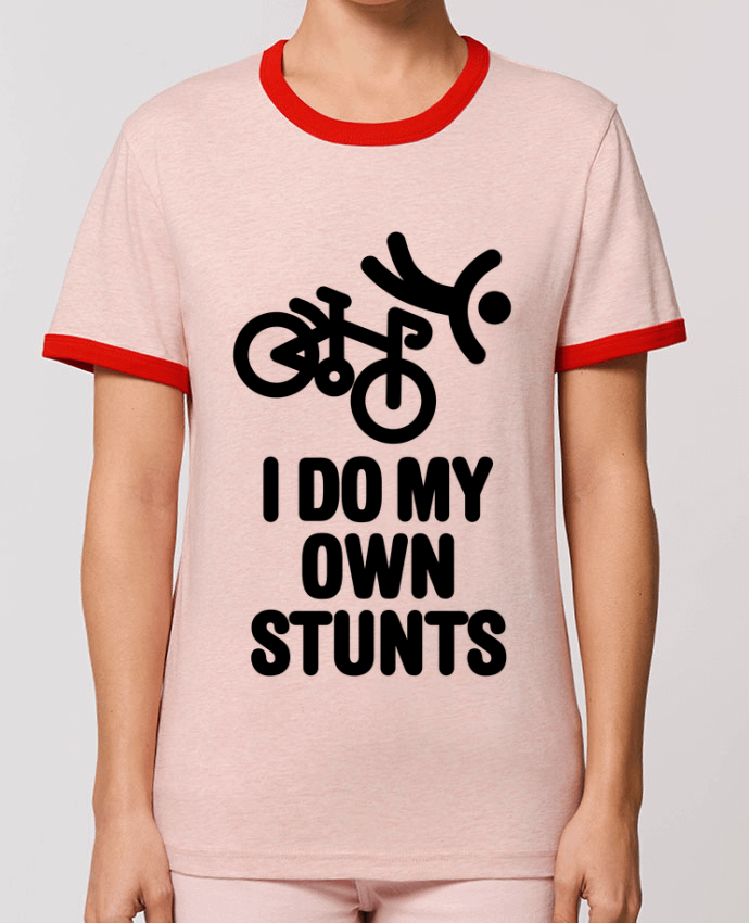 T-Shirt Contrasté Unisexe Stanley RINGER I do my own stunts by LaundryFactory