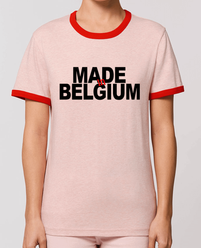 T-Shirt Contrasté Unisexe Stanley RINGER MADE IN BELGIUM por 31 mars 2018