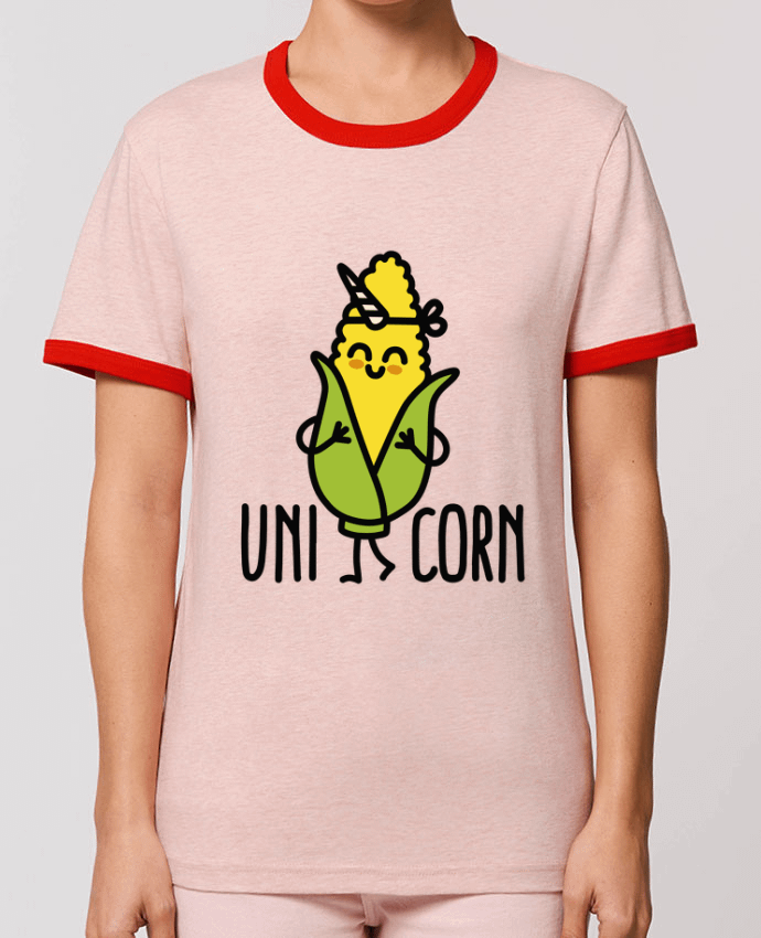 T-Shirt Contrasté Unisexe Stanley RINGER Uni Corn by LaundryFactory