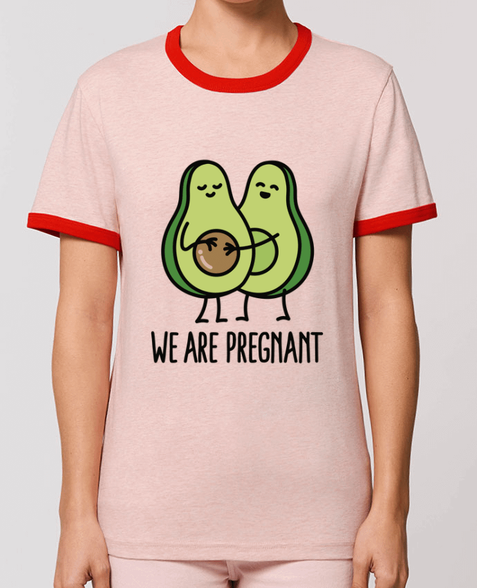 T-shirt Avocado we are pregnant par LaundryFactory