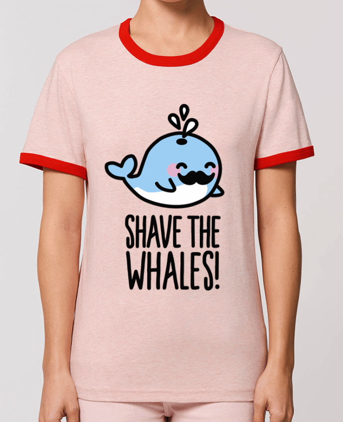 T-Shirt Contrasté Unisexe Stanley RINGER SHAVE THE WHALES by LaundryFactory