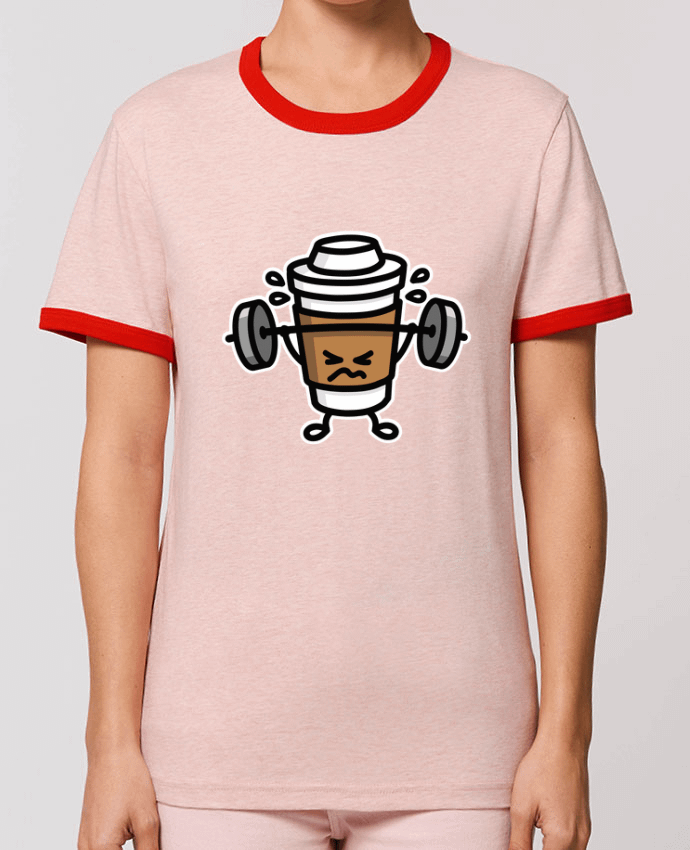 T-shirt STRONG COFFEE SMALL par LaundryFactory