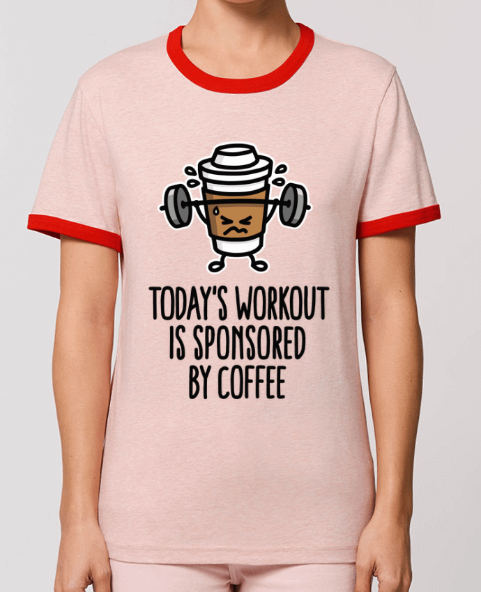 T-Shirt Contrasté Unisexe Stanley RINGER WORKOUT COFFEE LIFT by LaundryFactory