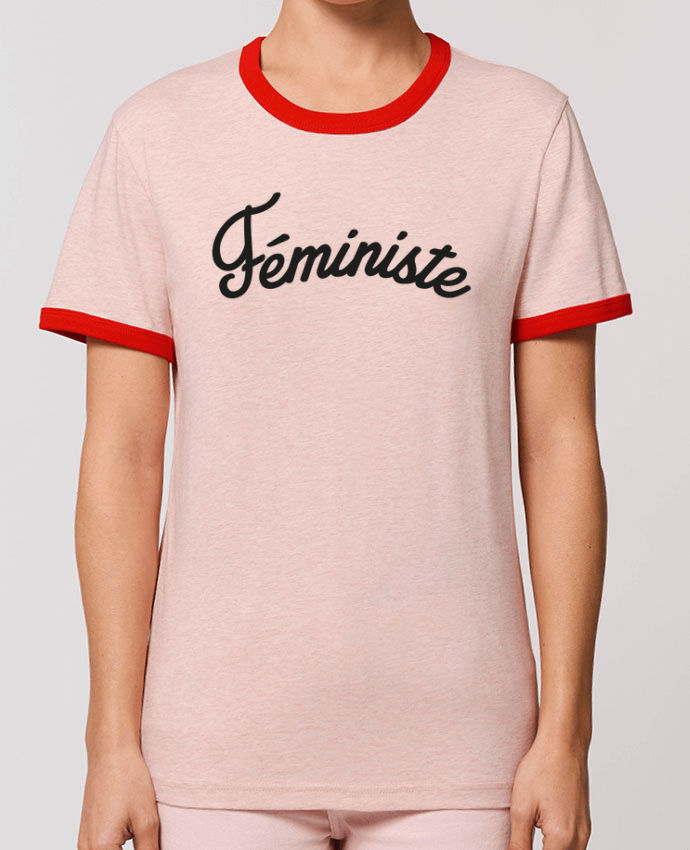 T-Shirt Contrasté Unisexe Stanley RINGER Féministe por Nana