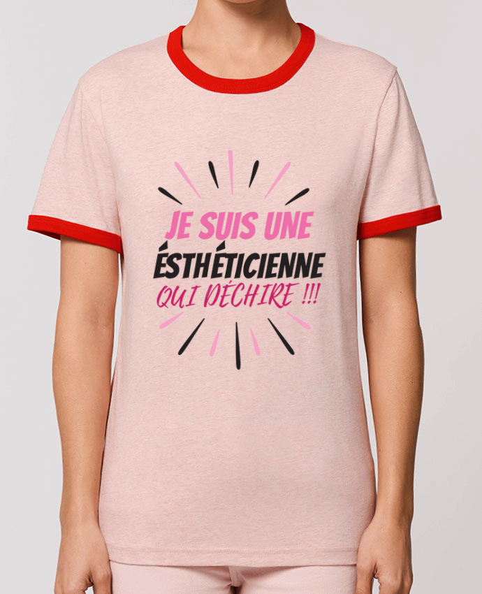 T-shirt estheticienne par DesignMe