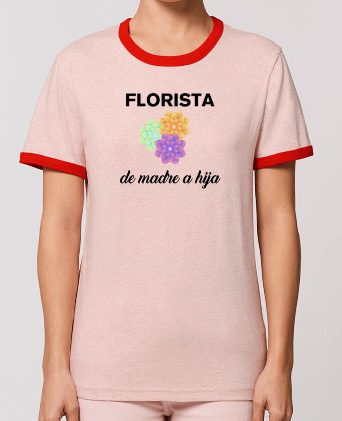 T-Shirt Contrasté Unisexe Stanley RINGER Florista de madre a hija by tunetoo