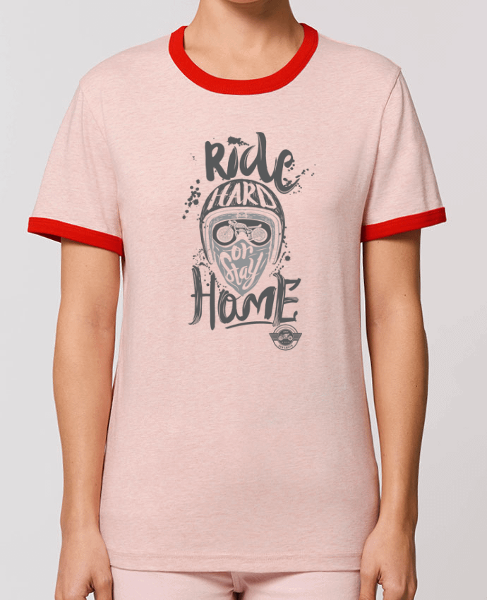 T-Shirt Contrasté Unisexe Stanley RINGER Ride Biker Lifestyle por Original t-shirt