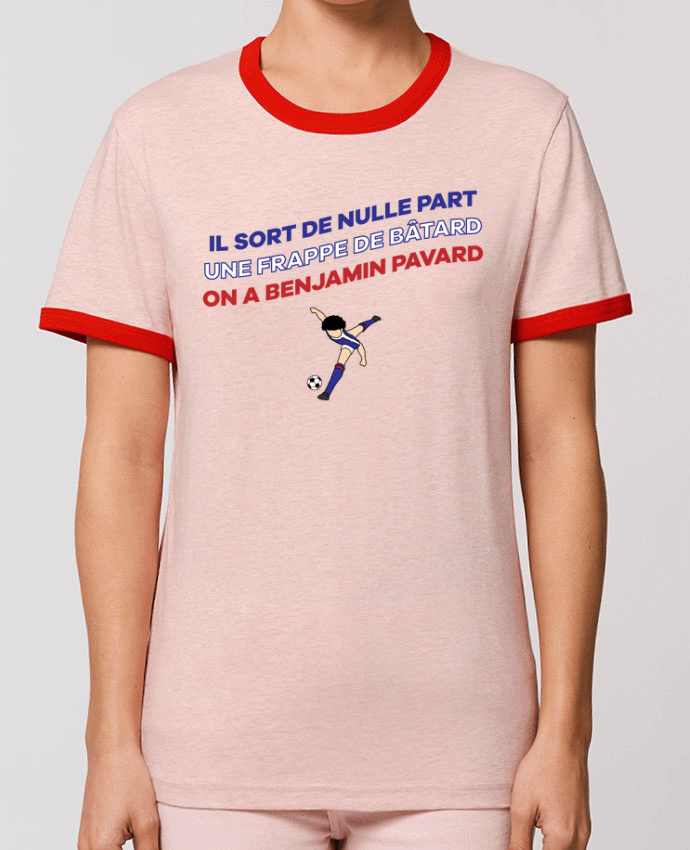 T-Shirt Contrasté Unisexe Stanley RINGER Chanson Pavard by tunetoo