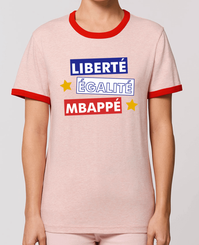 Tee-shirt enfant liberté egalité mbappé