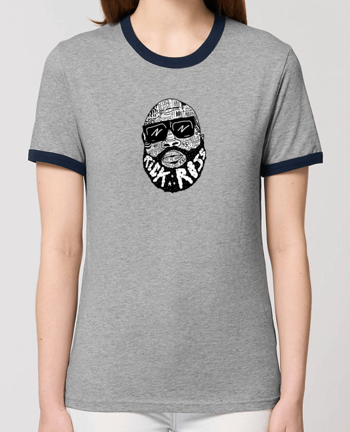 T-shirt Rick Ross head par Nick cocozza