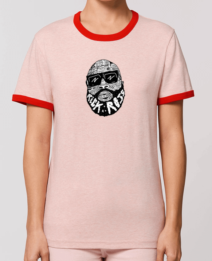 T-shirt Rick Ross head par Nick cocozza