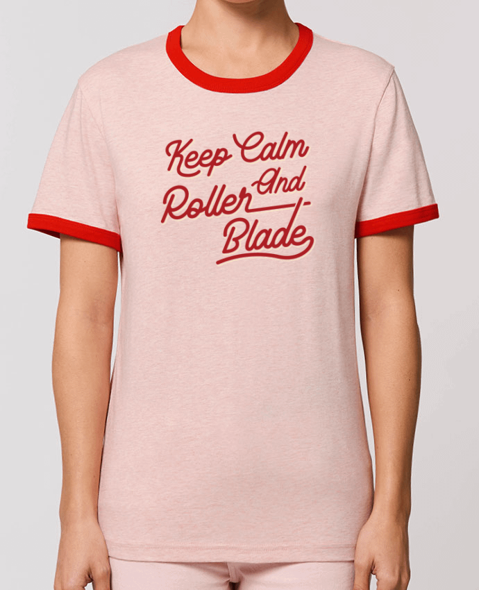 T-shirt Keep calm and rollerblade par Original t-shirt