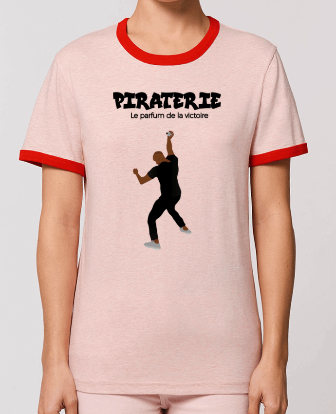 T-Shirt Contrasté Unisexe Stanley RINGER Booba vs Kaaris porfum por tunetoo