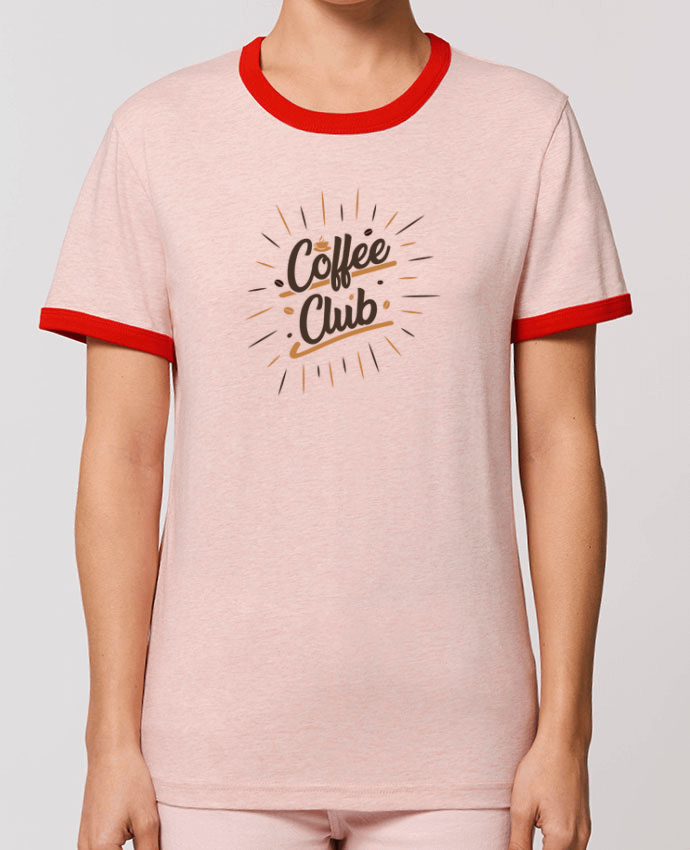 T-Shirt Contrasté Unisexe Stanley RINGER Coffee Club by tunetoo