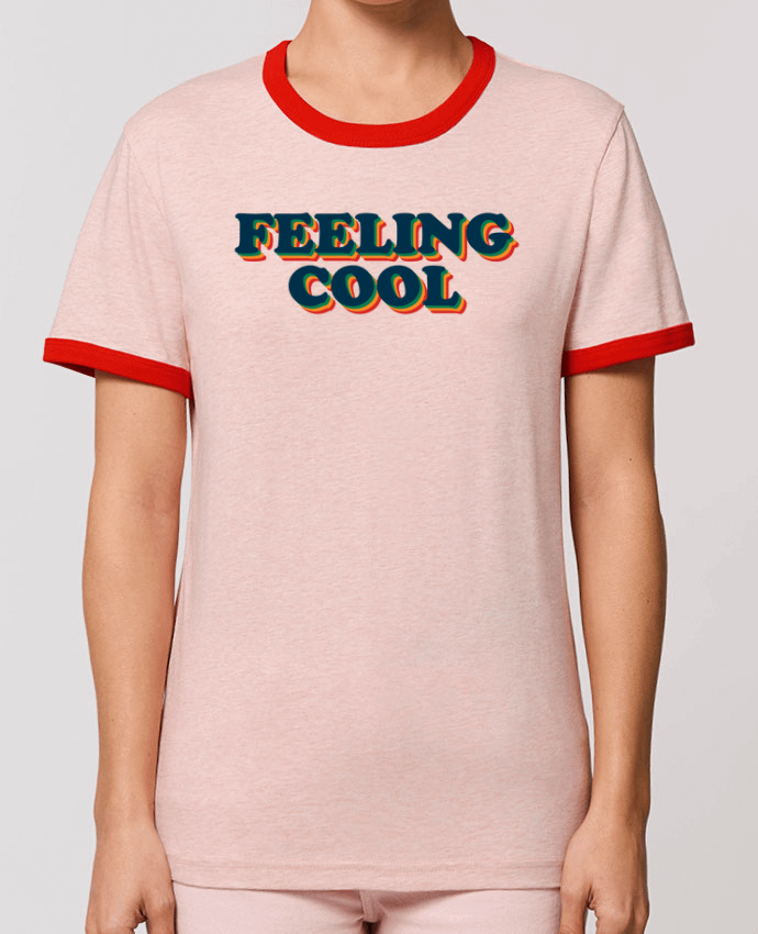 T-Shirt Contrasté Unisexe Stanley RINGER Feeling cool by tunetoo