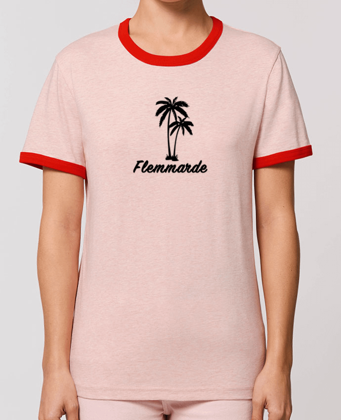 T-Shirt Contrasté Unisexe Stanley RINGER Madame Flemmarde by Cassiopia®