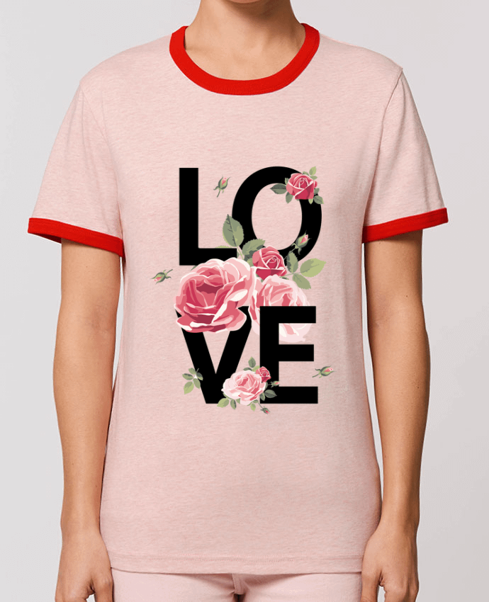 T-shirt Love par Jacflow