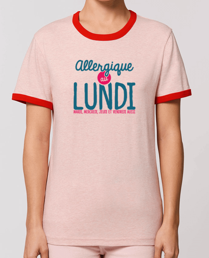 T-shirt ALLERGIQUE AU LUNDI ... MAIS PAS QUE par PTIT MYTHO