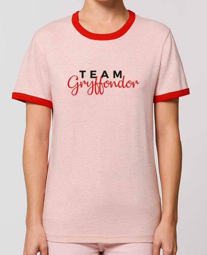 T-Shirt Contrasté Unisexe Stanley RINGER Team Gryffondor by Nana