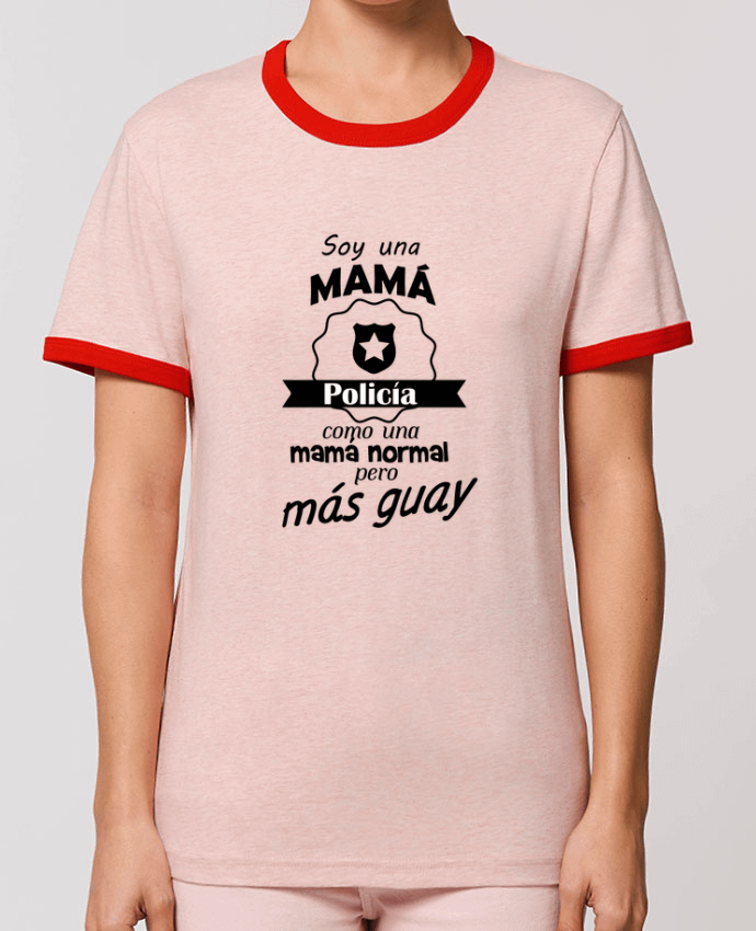T-shirt Mamá policía par tunetoo