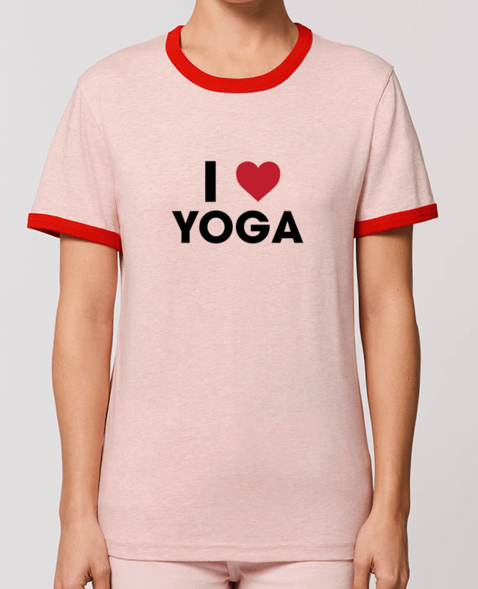 T-shirt I love yoga par tunetoo