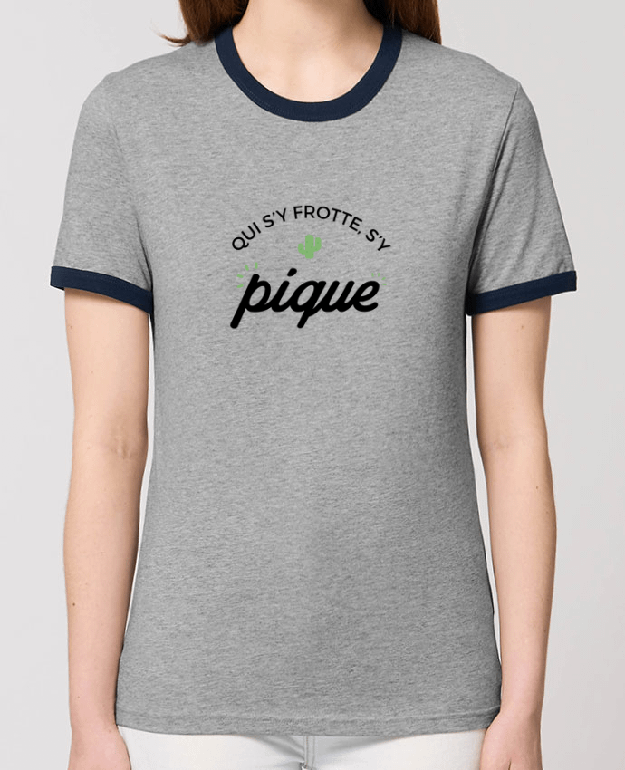 T-shirt Qui s'y frotte d'y pique par Nana