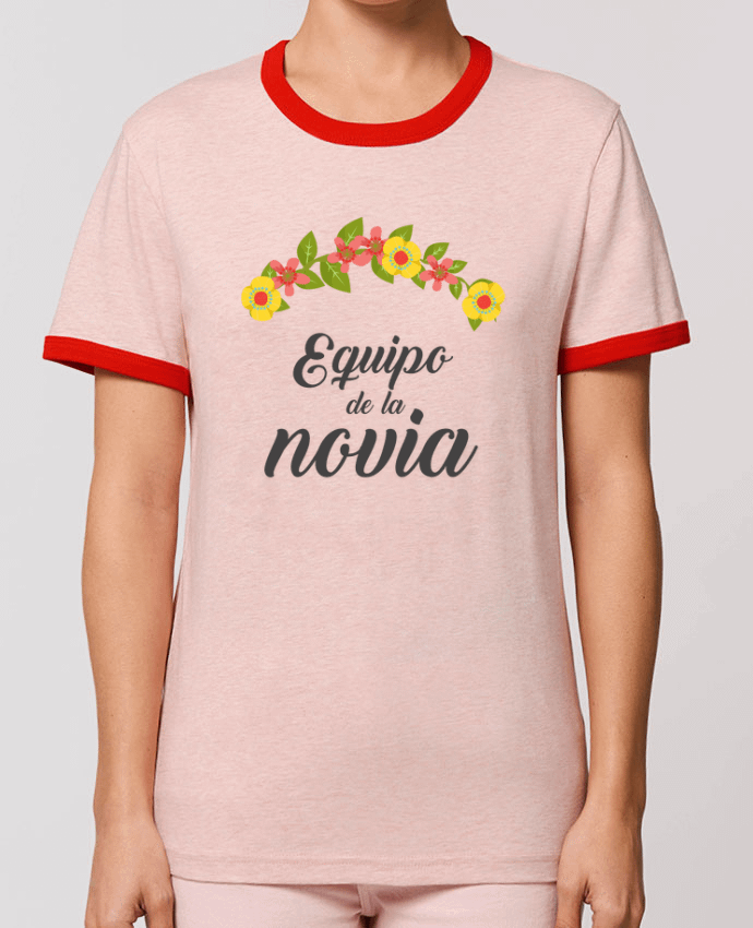 T-Shirt Contrasté Unisexe Stanley RINGER Equipo de la novia by tunetoo