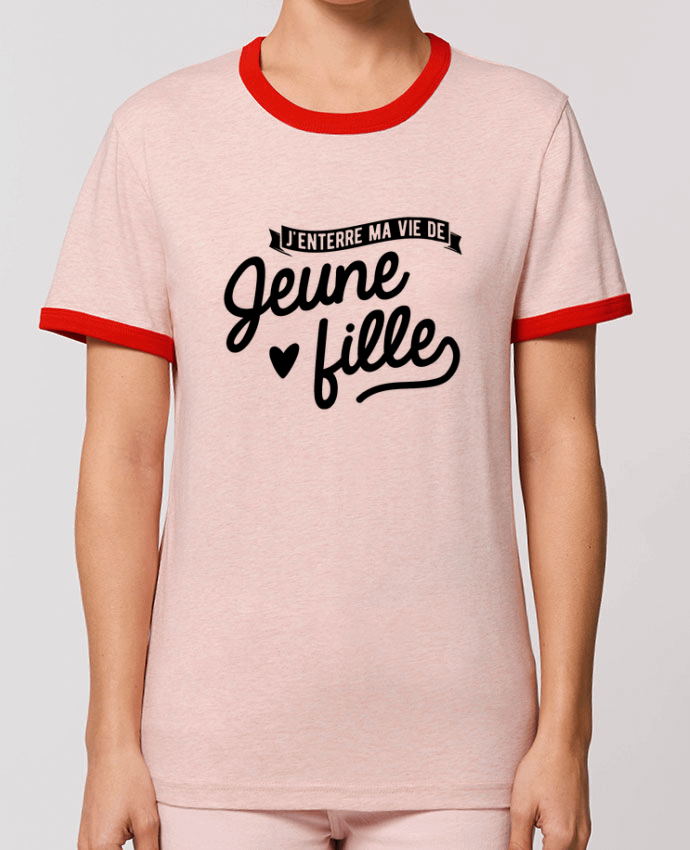 T-Shirt Contrasté Unisexe Stanley RINGER Vie de jeune fille EVJF by Original t-shirt