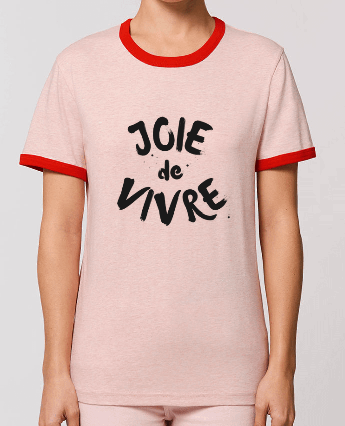 T-Shirt Contrasté Unisexe Stanley RINGER Joie de vivre by tunetoo