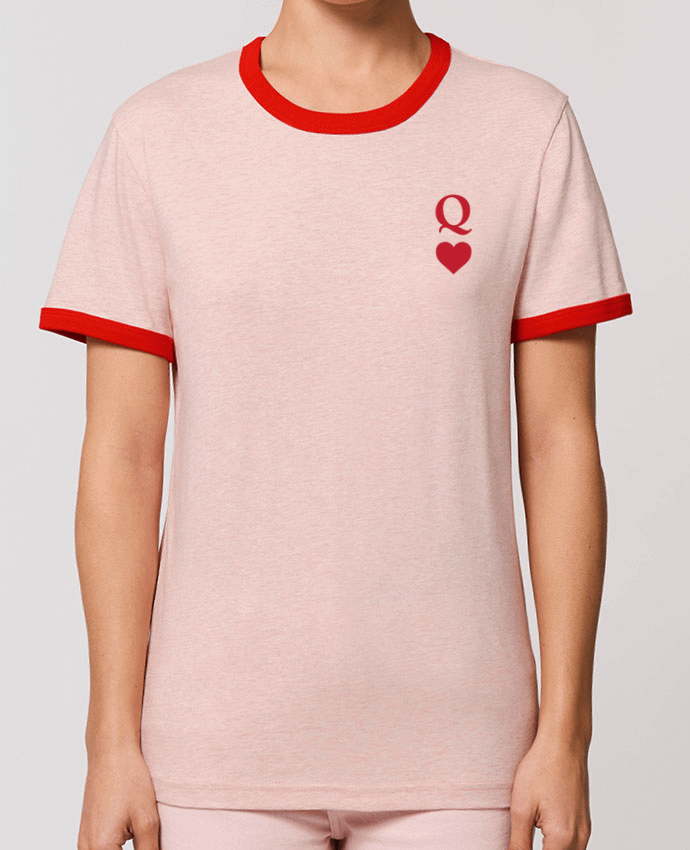 T-Shirt Contrasté Unisexe Stanley RINGER Q - Queen by tunetoo