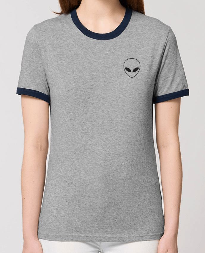 T-shirt Alien and Planet par tunetoo